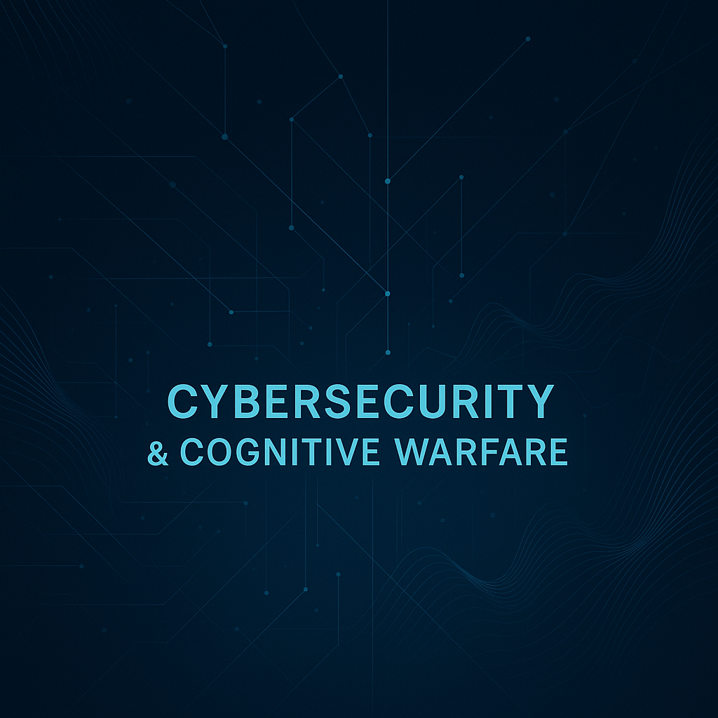 Our workshop on cybersecurity and cognitive warfare