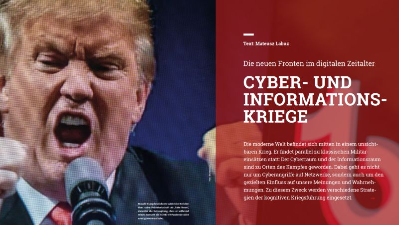 Article on Cyber- and Information-Wars in “Auftrag”
